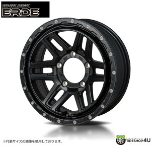 4{wő 16C` HI-BLOCK ERDE 16×6.0J 5/139.7 -5 TeubN~[O SUZUKI Wj[VG VG Ch JB74W MONZA JAPAN c@Wp JPOz nCubN Gf Vi A~