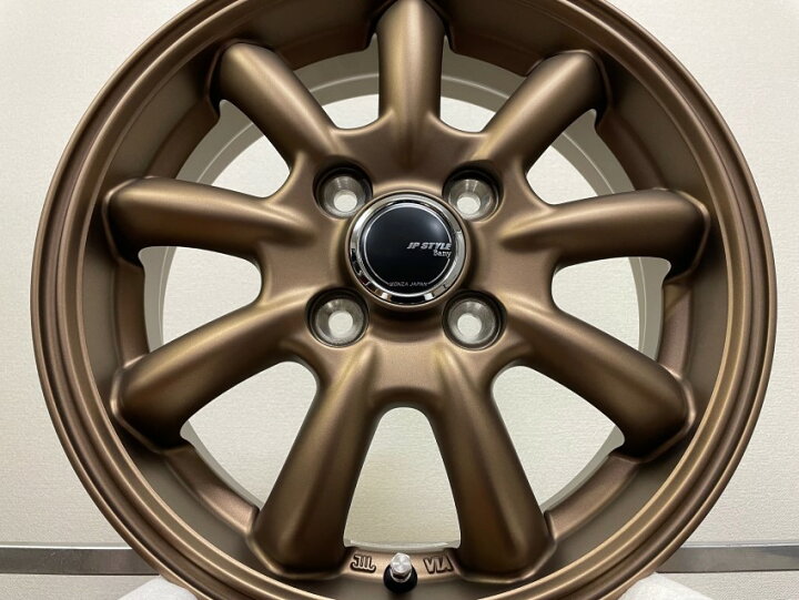楽天市場】【取付対象】 MONZA JAPAN JP-STYLE Bany 15×4.5J 4/100 +45 