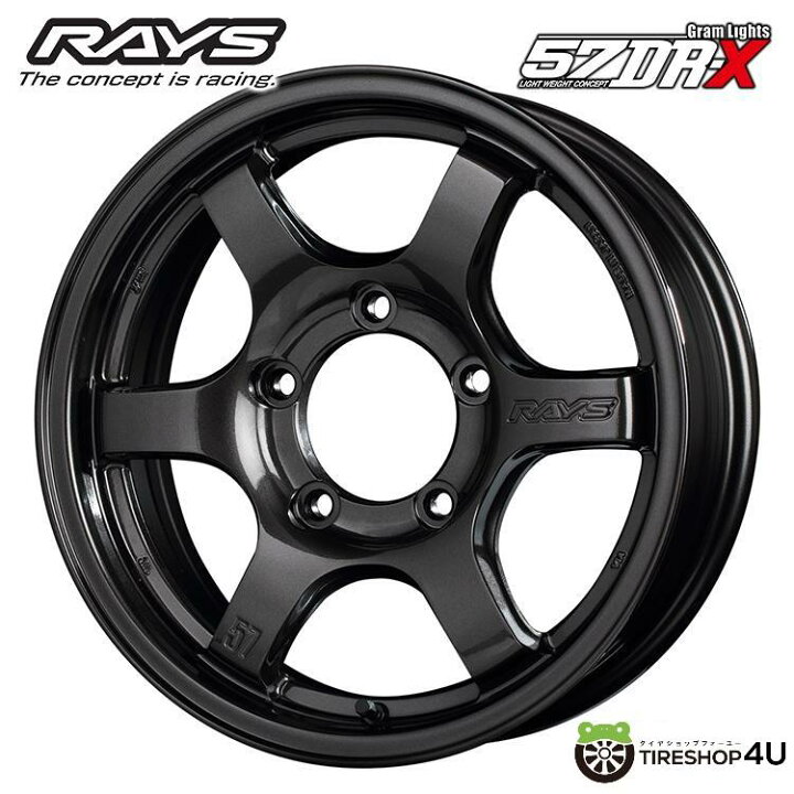 楽天市場】RAYS gramLIGHTS 57DR-X 16x5.5J 5/139.7 +20 スーパー 