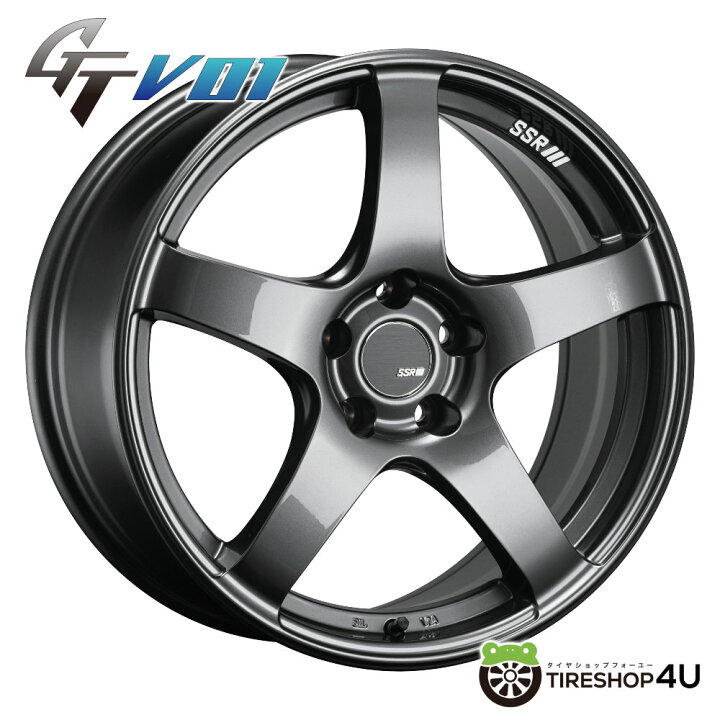 楽天市場】【最大P25倍】17インチ TANABE SSR GTV01 17x7.0J 4/100 +42 
