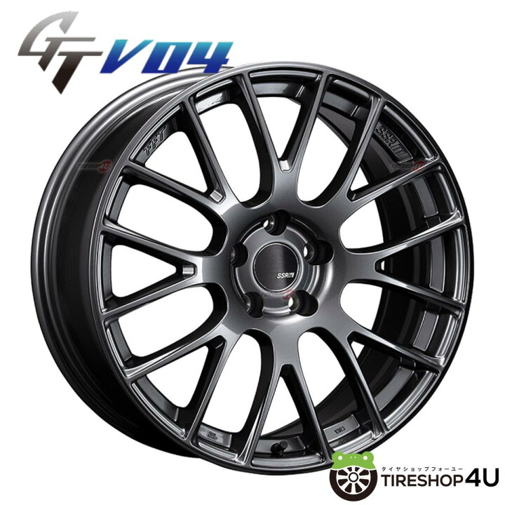 楽天市場】【複数購入P10倍】 TANABE SSR GTV04 18x8.5J 5/114.3 +45 