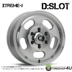 yő2000~OFFz16C` MLJ XTREME-J D:SLOT 16x6.5J 6/139.7 +38 |bVGNXg[WFC fB[Xbg nCG[X200nViA~zC[1{i [4{wő]