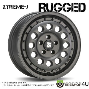 yőP10{z 16C` XTREME-J RUGGED 16x6.5J 5/114.3 +32 KubNGNXg[WFC Mbh fJD5 RAV4 GNXgCViA~zC[1{i [4{wő]