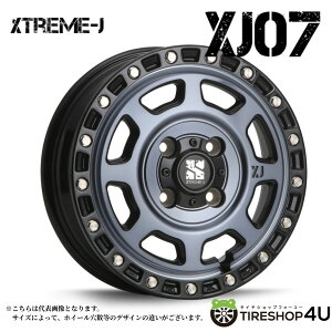 14C` XTREME-J XJ07 14x4.5J 4/100 +43 sFLATt OXubN}VCfBSGNXg[WFC yo/yg/yԐViA~zC[1{i [4{wő]