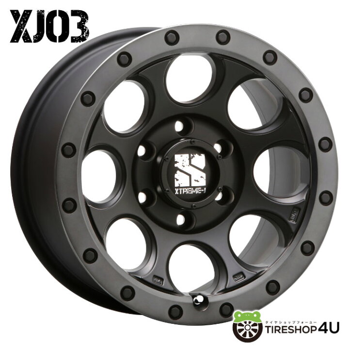 楽天市場】【取付対象】 MLJ XJ03 17×8.0J 6/139.7 +20 フラット 