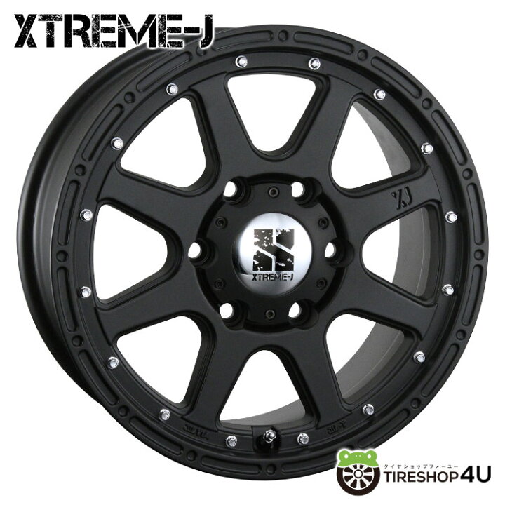 楽天市場】【取付対象】 MLJ XTREME-J 18×8.0J 6/139.7 +25 FB 