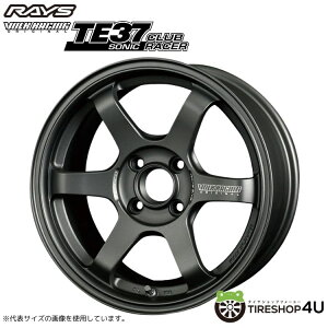 15�C���` RAYS VOLK RACING TE37 SONIC CLUB RACER15x7.0J 4/100+32 ���C�Y �{���N���[�V���O TE37 �\�j�b�N �N���u���[�T�[�z�C�[���P�i1�{���i[4�{�w���ő�������]�t�B�b�g (GK5) , VITA-01