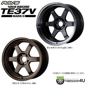 �y�ő�P47�{�z18�C���` RAYS VOLK RACING TE37V MARK-218x9.5J 5/120+22 ���C�Y �{���N���[�V���O TE37V �}�[�N-2�z�C�[���P�i1�{���i[4�{�w���ő�������]