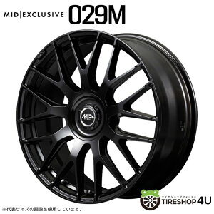 �y�ő�P10�{�z19�C���` MARUKA MID EXCLUSIVE 029M19x7.5J 10/100&114.3+45 �Z�~�O���X�u���b�N�~�b�h�G�N�X�N���[�V�u 029M�z�C�[���P�i1�{���i[4�{�w���ő�������]5-108 PEUGEOT�F308, 508, 3008, 5008