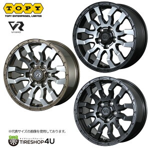 18�C���` TOPY VABRO RR-0118x7.5J 6/139.7+55 �g�s�[ ���@�u�� PR-01�z�C�[���P�i1�{���i[4�{�w���ő�������]�����h�N���[�U�[ �����N�� 250�n 300�n �g���^���������i�b�g�d�l