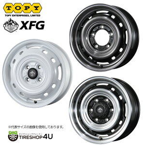 18�C���` TOPY LANDFOOT XFG18x7.5J 6/139.7 +55 �g�s�[ �����h�t�b�gXFG�z�C�[���P�i1�{���i[4�{�w���ő�������]�����h�N���[�U�[ �����N�� 250�n 300�n �g���^���������i�b�g�d�l