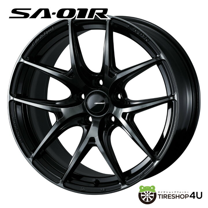 楽天市場】【最大2000円OFF】18インチ WEDS WedsSport SA-01R 18x9.5J 