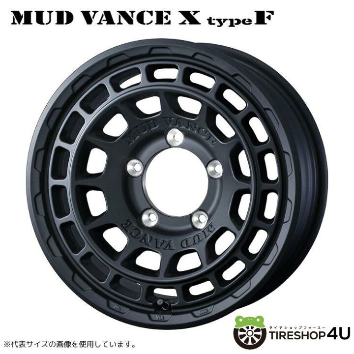 楽天市場】16インチ WEDS ADVENTURE MUD VANCE X TYPE F 16x6.0J 5 