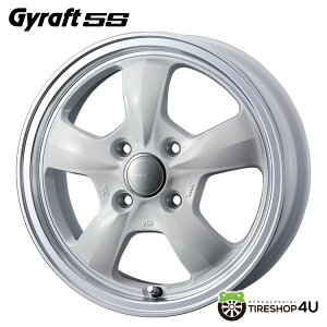 15C` WEDS Gyraft 5S 15x4.5J 4/100 +45 WHT/RP zCg/|bVEFbY Otg5S N-BOX ^g [ SR Xy[VA ~ nX[ ȂǐViA~zC[1{i [4{wő