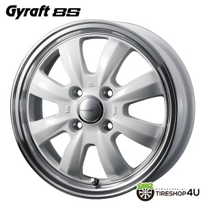15C` WEDS Gyraft 8S 15x5.5J 4/100 +42 WHT zCg/|bVEFbY Otg8S X m[g ANA tBbg pb\ XCtg MAZDA2ViA~zC[1{i [4{wő]