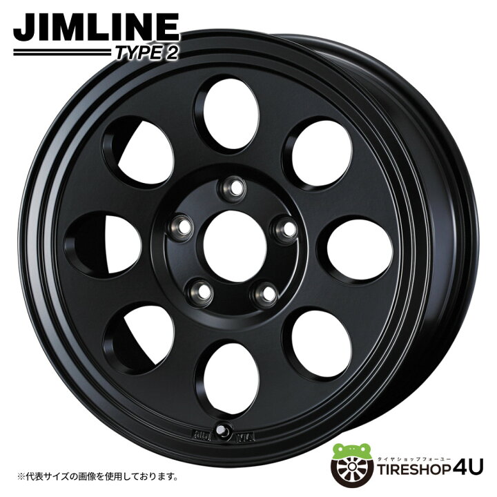 楽天市場】【最大P47倍】16インチ WEDS JIMLINE TYPE2 16x8.0J 5/150 + 