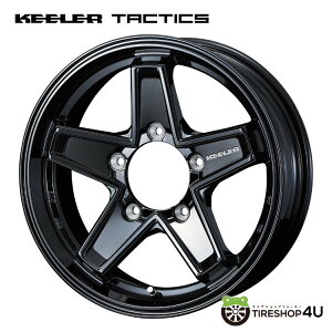 16C` WEDS ADVENTURE KEELER TACTICS 16x5.5J 5/139.7 +22 OXubNEFbY L[[ ^NeBNX Wj[ JA JB23 JB64 VG JB32ViA~zC[1{i [4{wő]