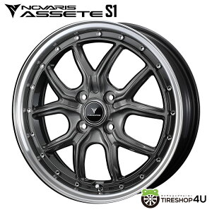 15C` WEDS NOVARIS ASSETE S1 15x4.5J 4/100 +45 K^/|bVEFbY m@X AZbg y N-BOX ^g [ Xy[VA nX[ Ag ^tg fJ~j ȂǐViA~