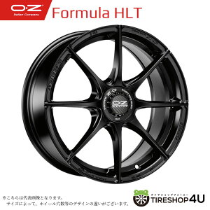 17C` OZ Racing i-TECH FORMULA HLT 17x7.0J 4/100 +37 Matt Black I[[bg[VO tH[~HLT }bgubNViA~zC[1{i [4{wő]