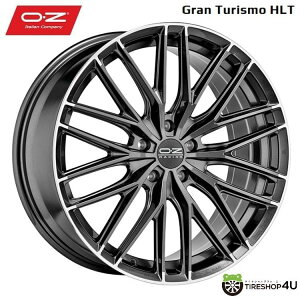 19C` OZ Racing i-TECH GRAN TURISMO HLT 19x8.5J 5/112 +45 Star Graphite Diamond Lip I[[bg[VO Oc[XHLT X^[Ot@Cg|bVViA~zC[1{i [4{wő]