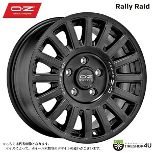 yő2,000~OFFz18C` OZ Racing PERFORMANCE SUV & OFF-ROAD RALLY RAID 18x8.5J 5/130 +32 Matt Black I[[bg[VO [Ch }bgubNViA~zC[1{i [4{wő]