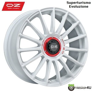 yőP20{z19C` OZ Racing Sport SUPERTURISMO EVOLUZIONE 19x8.5J 5/112 +30 Race White I[[bg X[p[c[Y GHcBI[l [XzCgViA~zC[1{i [4{wő