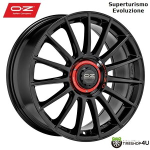yőP20{z18C` OZ Racing Sport SUPERTURISMO EVOLUZIONE 18x8.0J 5/114.3 +45 Gloss Black I[[bg X[p[c[Y GHcBI[l OXubNViA~zC[1{i [4{wő