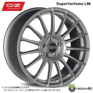 yőP10{z 17C` OZ Racing Sport SUPERTURISMO LM 17x7.5J 5/114.3 +45 Matt Race Silver I[[bg X[p[c[YLM }bg[XVo[ViA~zC[1{i [4{wő]