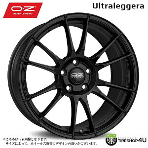 17C` OZ Racing Sport ULTRALEGGERA 17x7.0J 4/100 +30 Matt Black I[[bg EgbWF[ }bgubNViA~zC[1{i [4{wő]