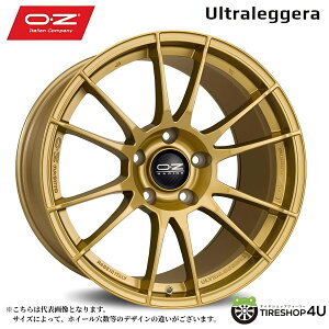 yő2000~OFFz17C` OZ Racing Sport ULTRALEGGERA 17x8.0J 5/114.3 +48 Race Gold I[[bg EgbWF[ [XS[hViA~zC[1{i [4{wő]