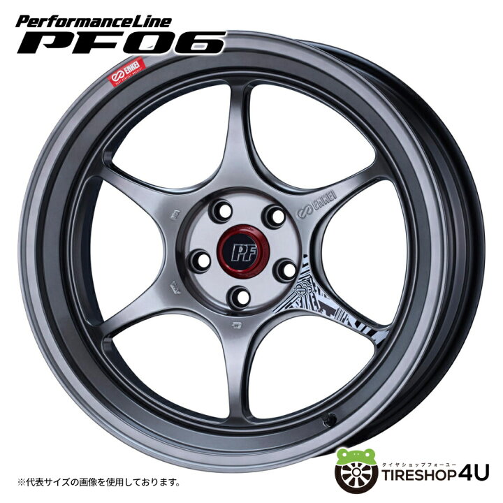 楽天市場】【最大P49倍】19インチ ENKEI Performance Line PF06 19x8 
