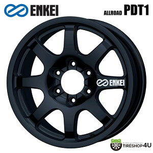 yő2000~OFFz20C` ENKEI ALLROAD PDT1 20x9.0J 6/139.7 +52 Matte BlackGPC I[[h PDT1 }bgubNViA~zC[1{i [4{wő]