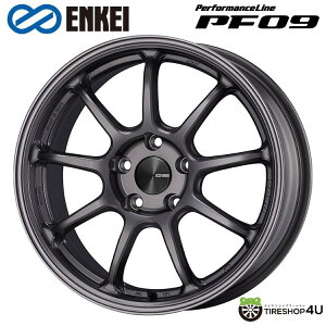 18C` ENKEI Performance Line PF09 18x8.0J 5/120 +35 Dark SilverGPC ptH[}XC PF09 _[NVo[ViA~zC[1{i [4{wő]