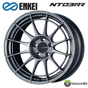 yőP10{z 18C` ENKEI Racing Revolution NT03RR 18x9.5J 5/112 +45 Hyper SilverGPC [VO{[V NT03RR nCp[Vo[AEfB LbvΉViA~zC[1{i [4{