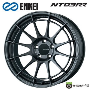 18C` ENKEI Racing Revolution NT03RR 18x9.5J 5/112 +45 Matte Dark GunmetallicGPC [VO{[V NT03RR }bg_[NK^bNAEfB LbvΉViA~zC[1{i