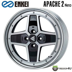 yő2,000~OFFz16C` ENKEI NeoClassic APACHE2 Neo 16x6.5J 4/100 +35 Machining BlacksLo-disktGPC lINVbN Apb`2 lI }VjOubNViA~zC[1{i [4{wő