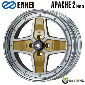 yő2,000~OFFz16C` ENKEI NeoClassic APACHE2 Neo16x6.0J 4/100 +33 Machining Gold sHi-diskt GPC lINVbN Apb`2 lI }VjOS[hViA~zC[1{i [4{wő