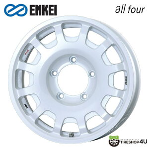 16C` ENKEI all four 16x5.5J 5/139.7 +20 Pearl White GPC I[tH[ p[zCgViA~zC[1{i [4{wő]