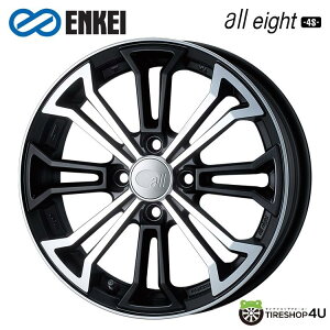 yőP25{z 15C` ENKEI all eight -4S- 15x5.0J 4/100 +45 Matte Machined Black GPC I[GCg4S }bg}VhubNViA~zC[1{i [4{wő]