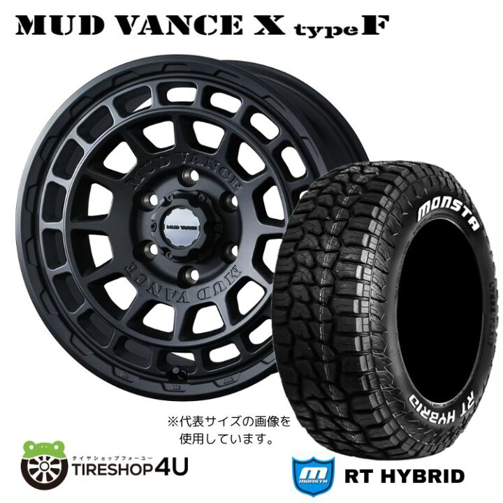 楽天市場】【取付対象】WEDS MUD VANCE X typeF 16×6.5J 6/139.7 38 
