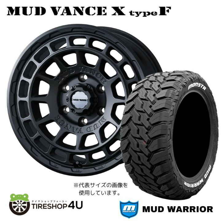 楽天市場】【取付対象】WEDS MUD VANCE X typeF 16×6.5J 6/139.7 38 