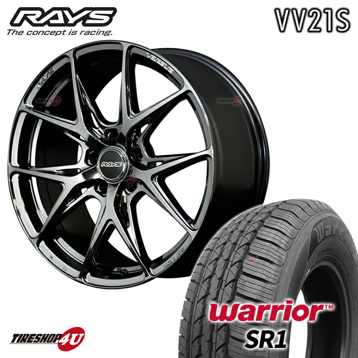 楽天市場】RAYS VERSUS VV21S 19X8.0J 5/114.3 +38/+48選択 YNJ 