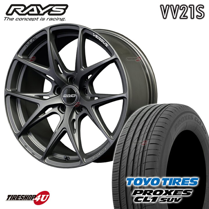楽天市場】RAYS VERSUS VV21S 19X8.0J 5/114.3 +38/+48選択 APJ マット 