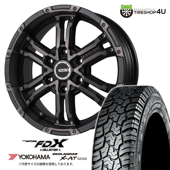 楽天市場】【取付対象】 RAYS DAYTONA FDX コレクション 16×6.5J 6 