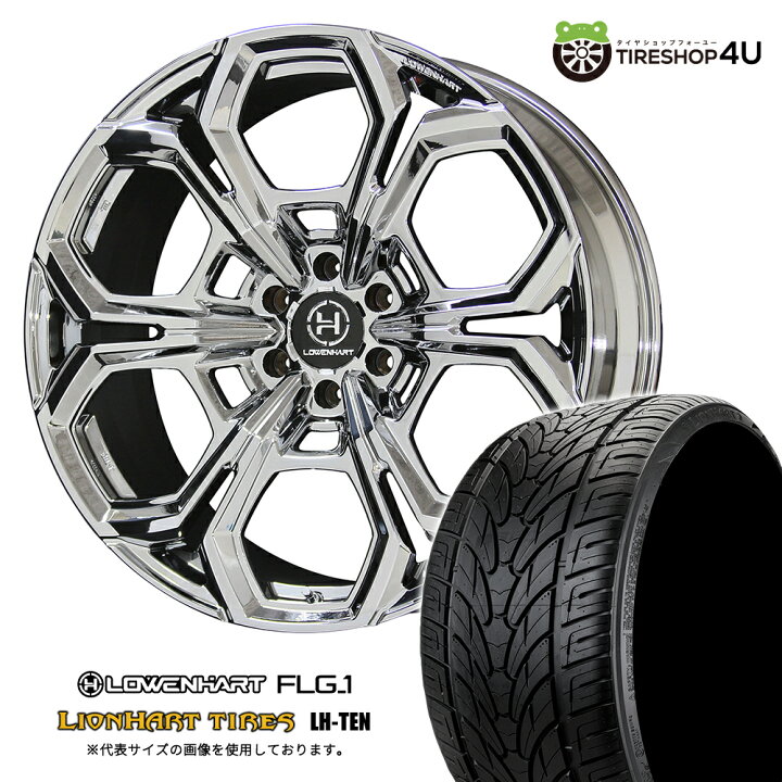 楽天市場】【最大2000円OFF】Lowenhart FLG1 22×10.0J 6/139.7 +50 SBC 