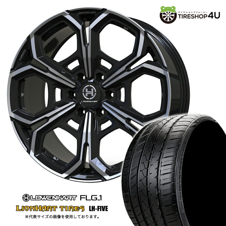 楽天市場】【取付対象】 Lowenhart FLG1 22×10.5J 6/139.7 +10 グロス 