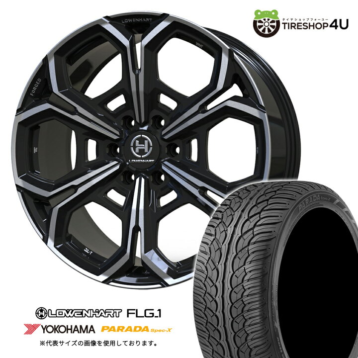 楽天市場】【取付対象】 Lowenhart FLG1 22×10.0J 6/139.7 +50 55 