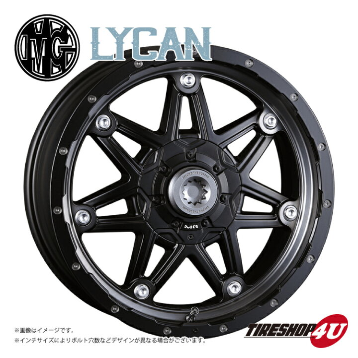 楽天市場】【取付対象】 17インチ クリムソン MG ライカン 17X7.0J 6 