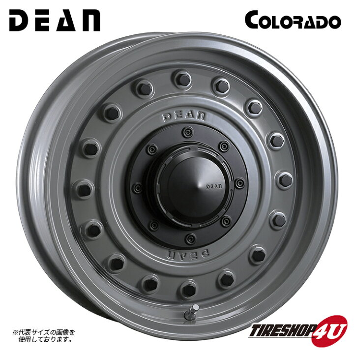 楽天市場】CRIMSON DEAN COLORADO 15X6.0J 5/139.7 -5 スティール 