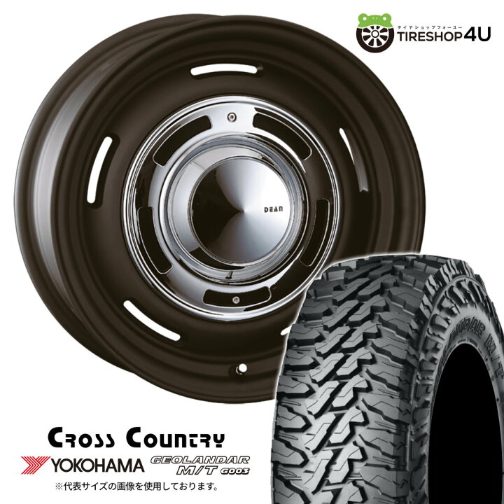 楽天市場】【取付対象】 CRIMSON DEAN CROSS COUNTRY 16×6.0J 5/139.7 